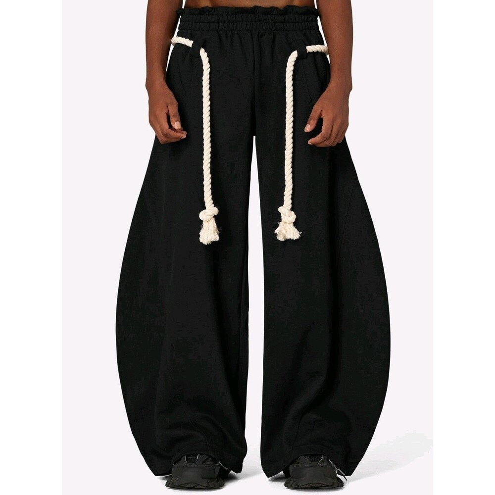 Aelfric Eden Super Baggy Barrel Sweatpants Black Size XL New With Tags